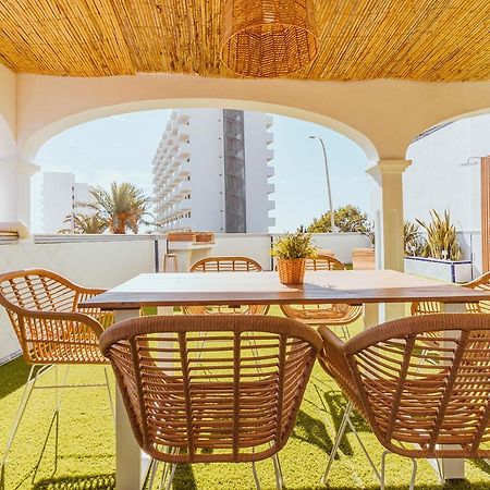 Apartamento Con Gran Terraza Junto A La Playa 토레몰리노스 외부 사진