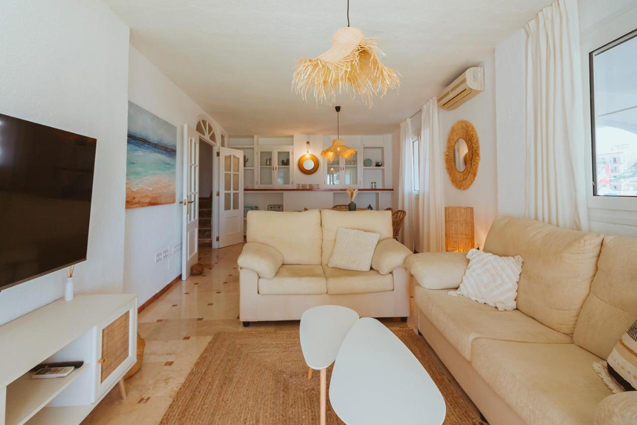 Apartamento Con Gran Terraza Junto A La Playa 토레몰리노스 외부 사진