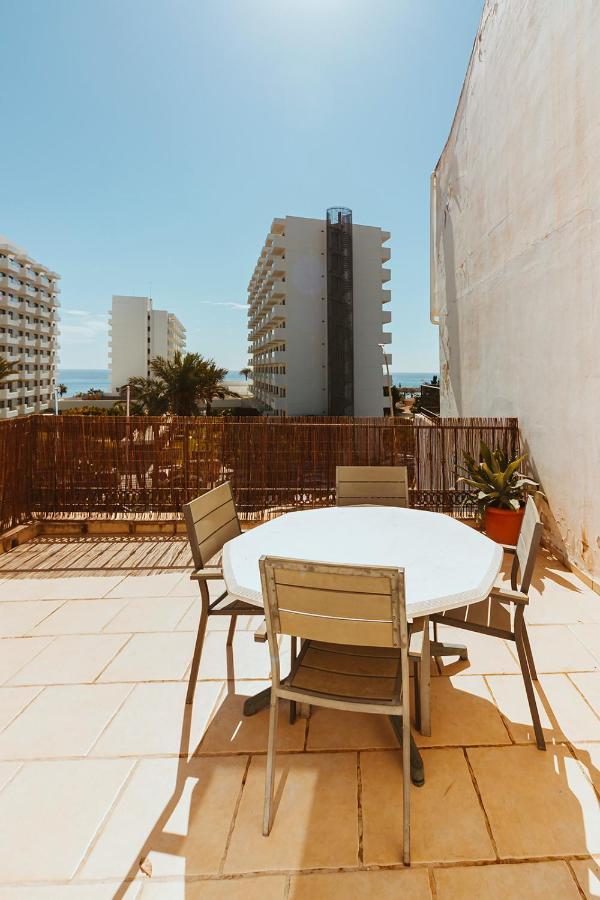 Apartamento Con Gran Terraza Junto A La Playa 토레몰리노스 외부 사진